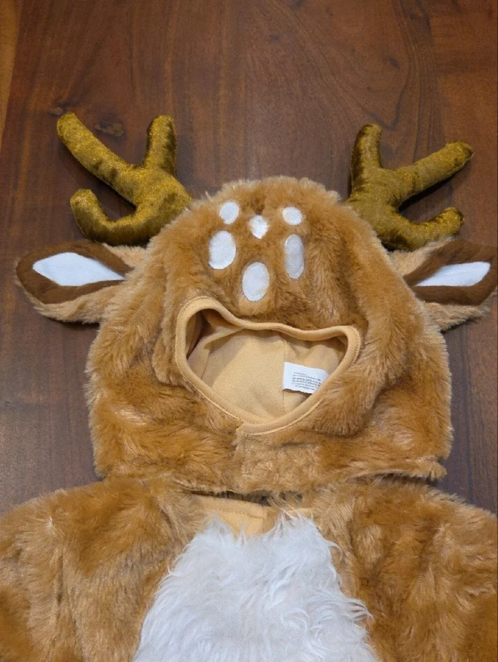 Cozy Deer Infant Costume Jumpsuit and Hood - Infant 6-12 Months